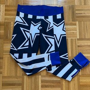 ADIDAS BY STELLA MCCARTNEY StellaSport Graphic Star Print Leggings L